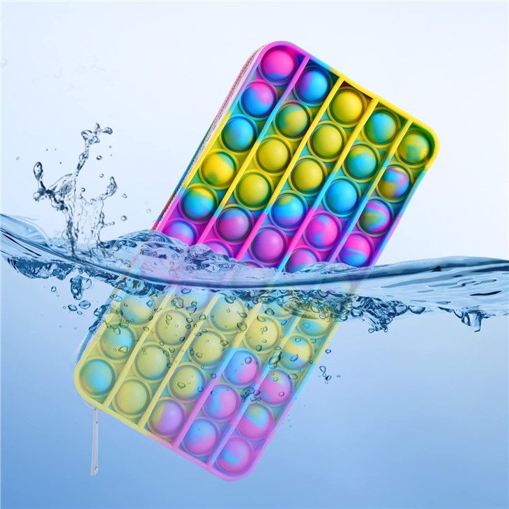 Pop Fidget Silicon Pencil Case