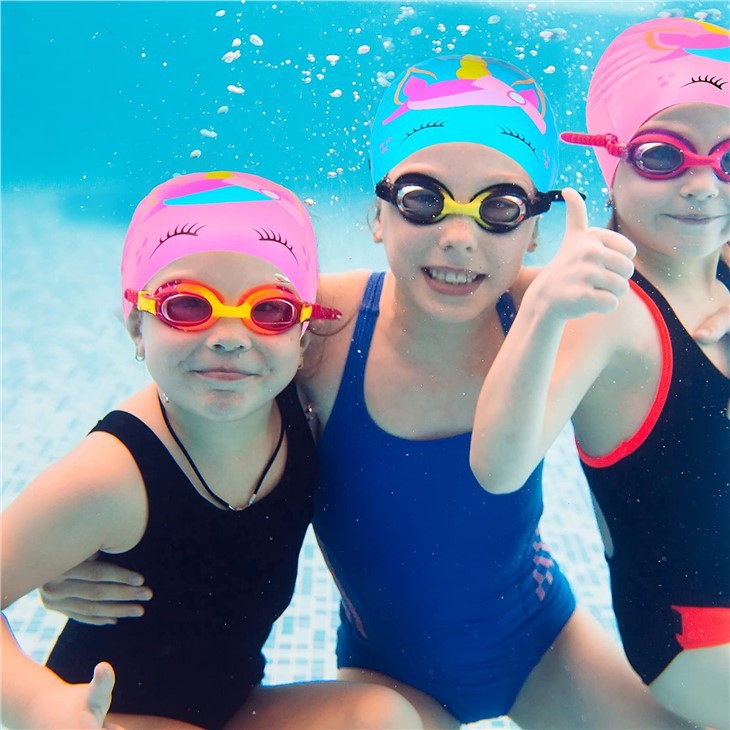 Silicone Swim Cap For Kids